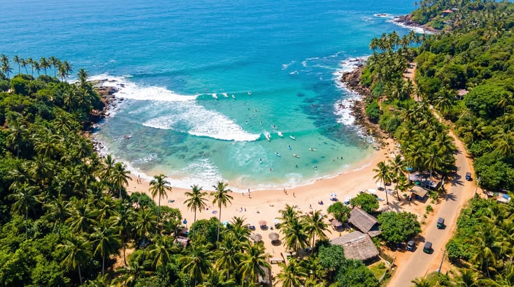 Hiriketiya Beach, Sri Lanka